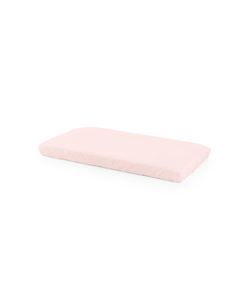 Stokke® Home™ Fitted Sheet. Pink Bee.